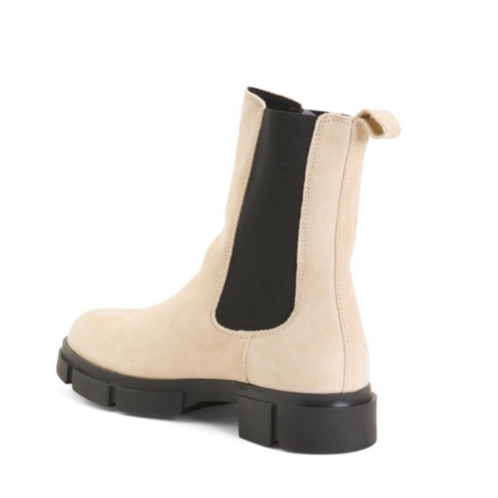 CRUZA TENDENCIA Made in Portugal Chelsea Suede Leather Boots